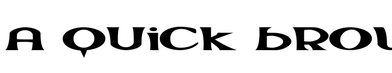 Preview of Extrano Regular font