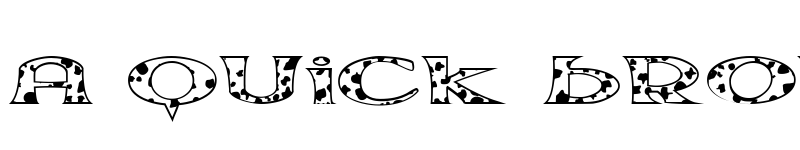 Preview of Extrano - Vaca Regular font