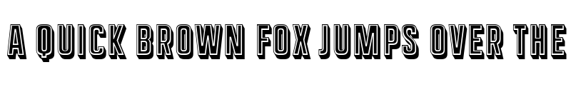 Preview of Extreme Filled Regular font