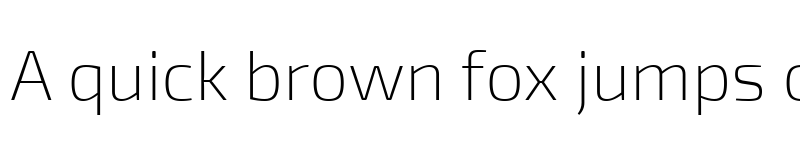 Preview of Ezarion Extra Light font