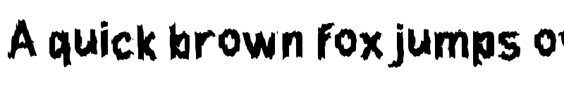 Preview of f Fatamor Regular font