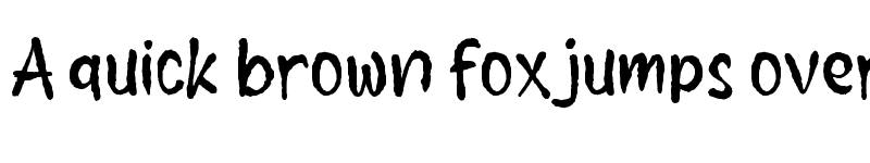 Preview of f Feargas Regular font