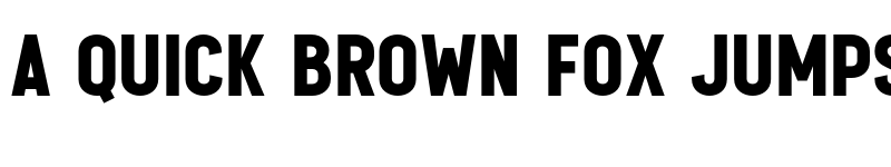 Preview of f Finish Regular font