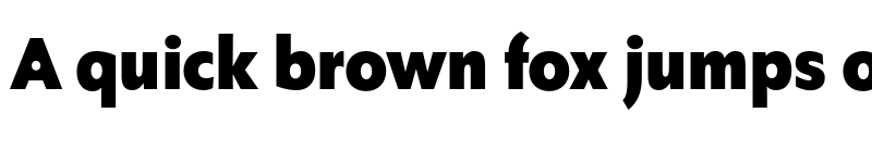 Preview of Faber Sans Pro reduced 95 Fett font