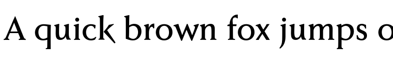 Preview of Faber Serif Reduced 65 Kr?ftig font