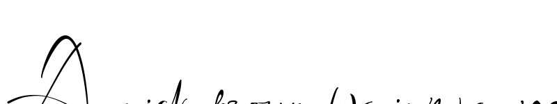 Preview of Fabregas Regular font