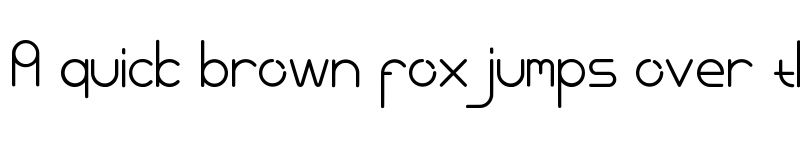 Preview of Fabrica Regular font