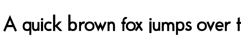 Preview of Fabrik Bold font