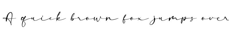 Preview of Fabulous Spring Regular font