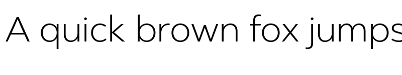 Preview of Facebook Sans Light font