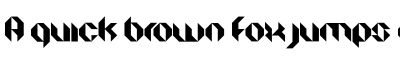 Preview of Facet Black Regular font