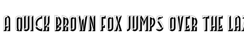 Preview of Facets NF Regular font