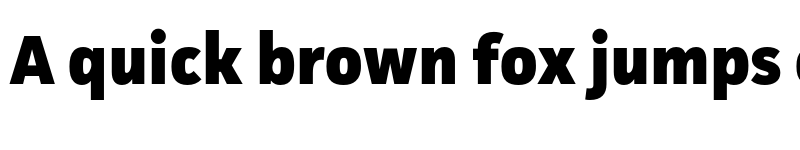 Preview of Facit Extrabold font