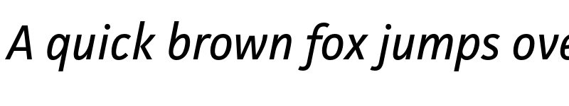 Preview of Facit Italic font