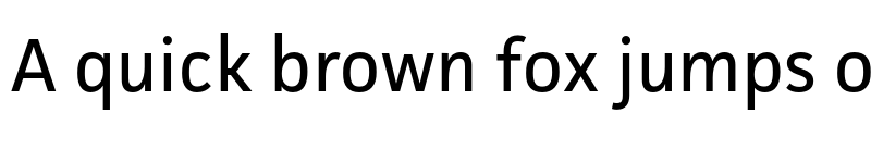 Preview of Facit Regular font