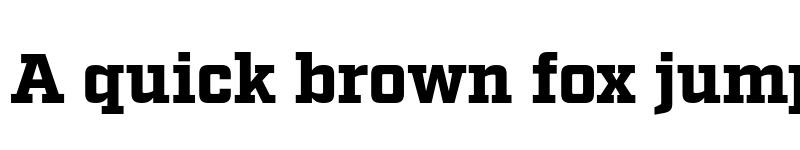 Preview of Factoria Test Black font