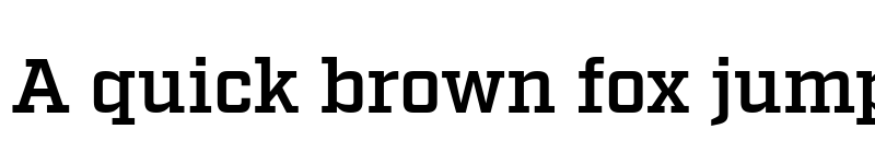 Preview of Factoria Test Demi font