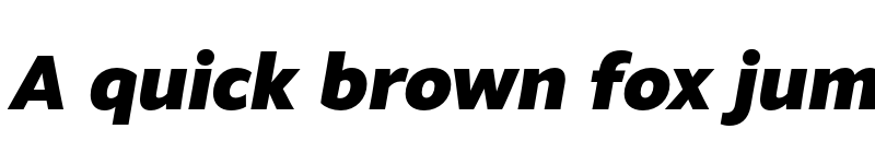 Preview of Fagun Black Italic font