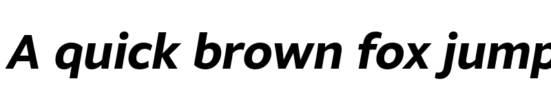 Preview of Fagun Bold Italic font