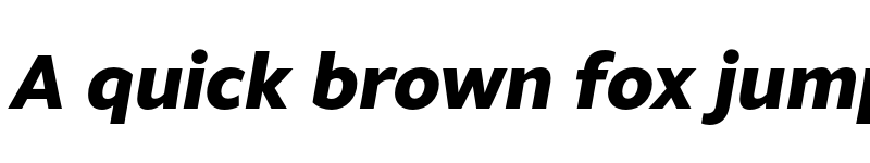 Preview of Fagun ExtraBold Italic font