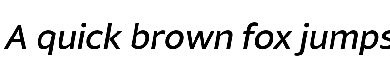 Preview of Fagun Regular Italic font