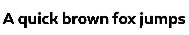 Preview of Faible Test Black font