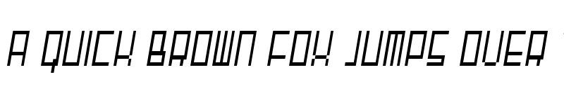 Preview of Fair N Square Condensed Regular Italic font