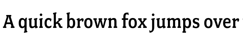 Preview of Fairplex Narrow OT Med font