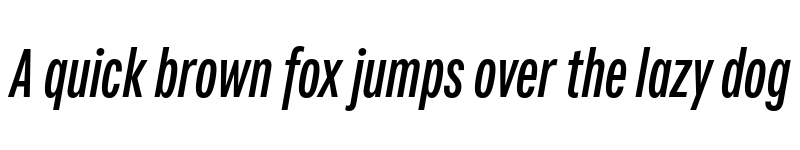 Preview of Fairweather Bold Italic font