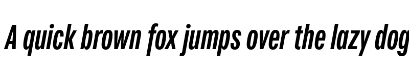 Preview of Fairweather ExtraBold Italic font