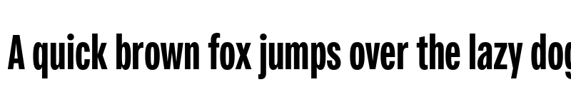 Preview of Fairweather Heavy font