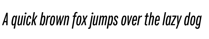 Preview of Fairweather SemiBold Italic font