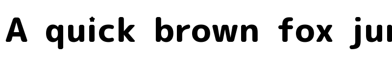 Preview of FairyMuffinRoundPop Regular font