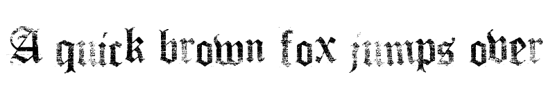 Preview of Faith Collapsing Regular font