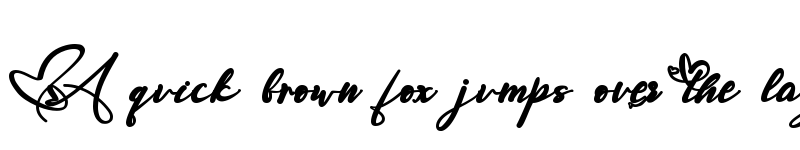 Preview of Faithe Bold font