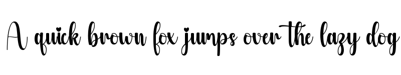 Preview of Faithful Regular font