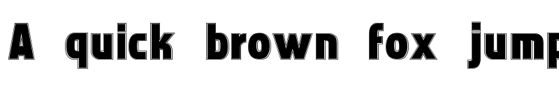 Preview of Faktos Contour Regular font