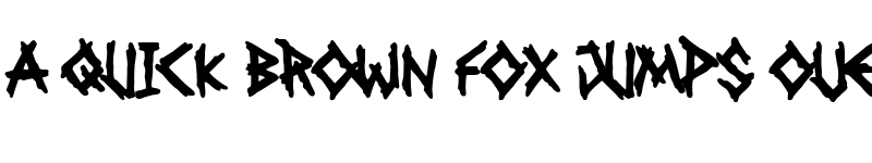 Preview of Falange Punk Regular font