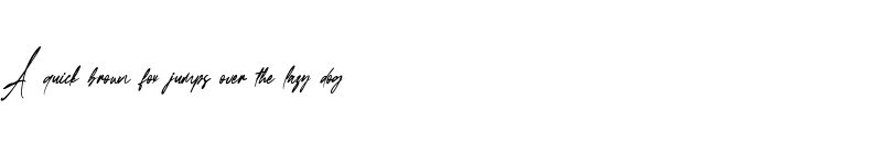 Preview of Faloney Script Regular font