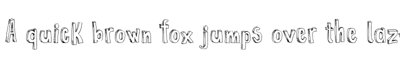 Preview of False 3d Regular font