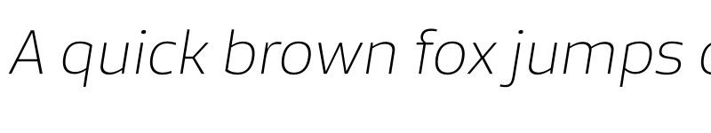 Preview of Famiar PERSONAL USE ONLY ExtraLight Italic font