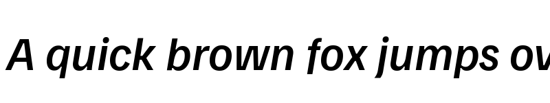 Preview of Familjen Grotesk Medium Italic font