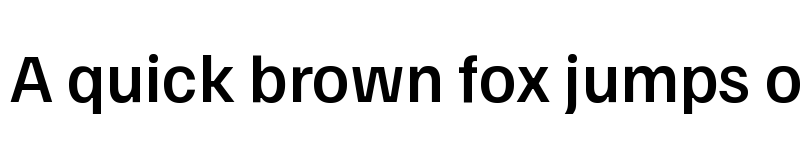 Preview of Familjen Grotesk Medium font