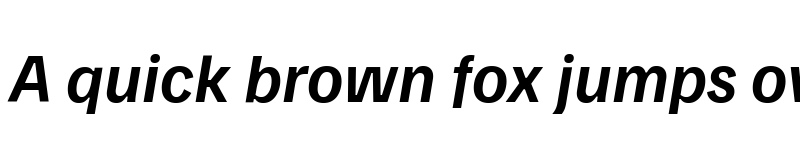 Preview of Familjen Grotesk SemiBold Italic font