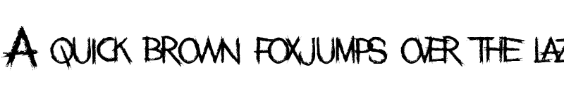Preview of Family Annihilator Regular font