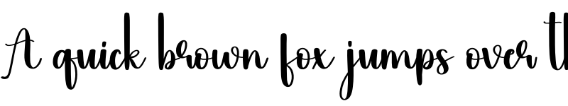 Preview of Family Regular font