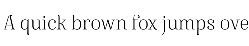 Preview of Famosa Light Demo font