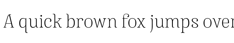 Preview of Famosa Thin Demo font