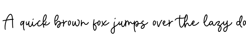 Preview of Famouse Harmony Regular font