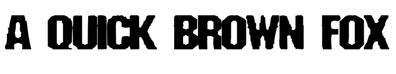 Preview of Fanatika Two Regular font